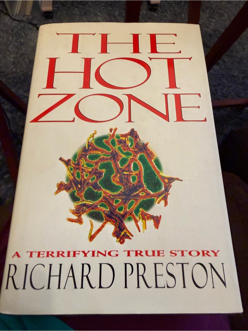 Richard Preston The Hot Zone Hardcover Book
